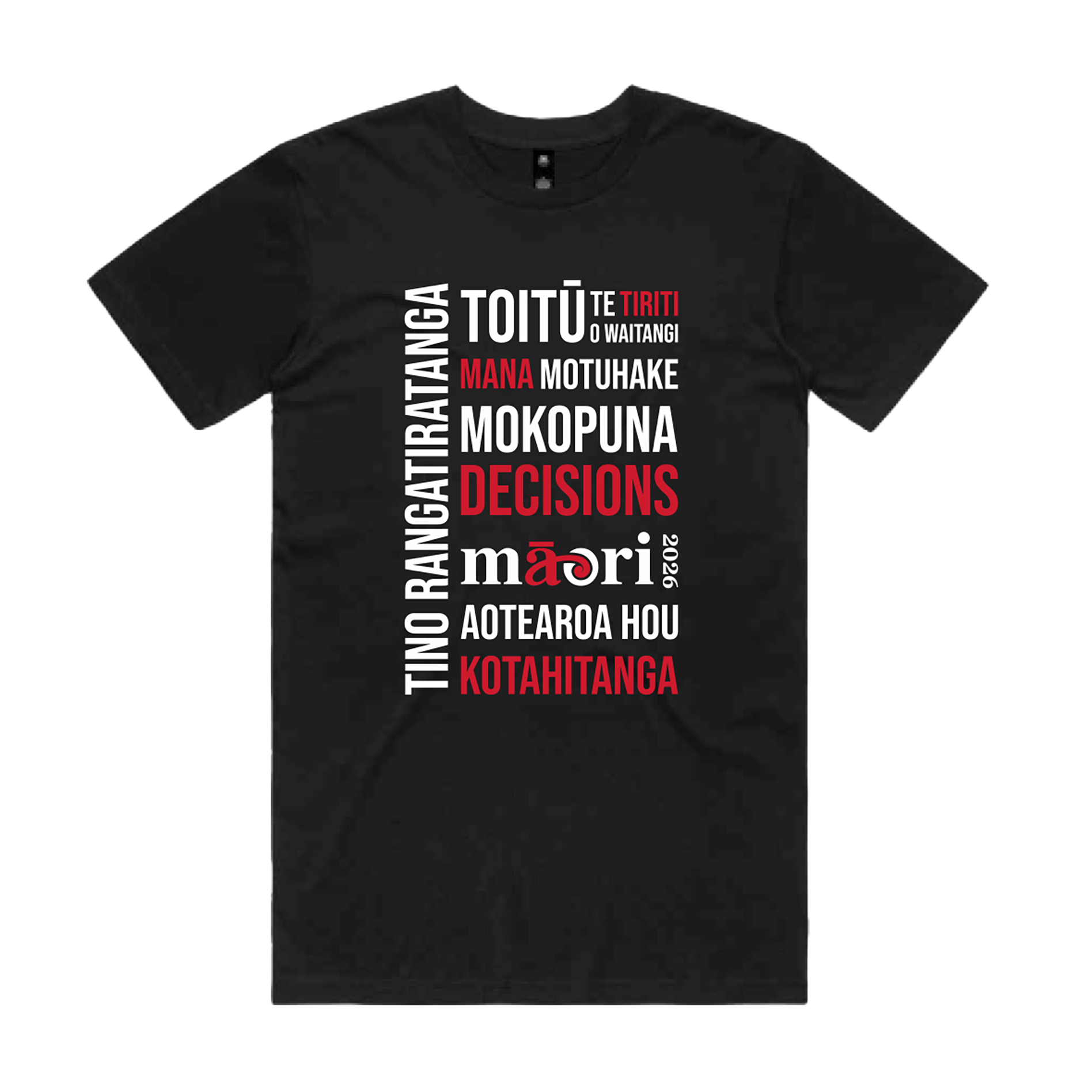 Ti hāte | Māori 2026 Tee Shirt (PM42)